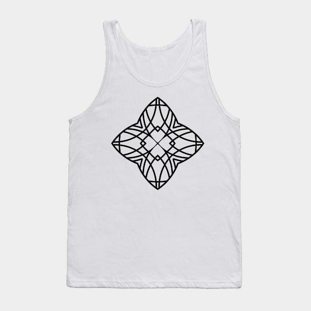 Inspirational MANDALA T-SHIRT MANDALA 037 Tank Top by abcmandalaclothing